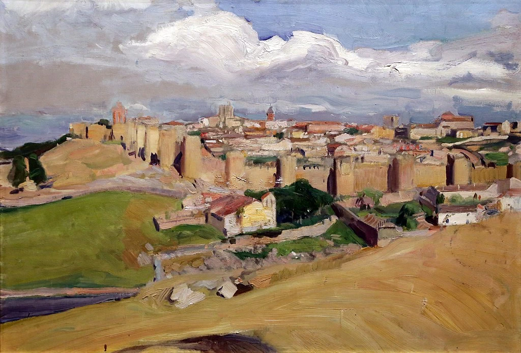 Vista de Ávilai - Museo Sorolla, Madrid